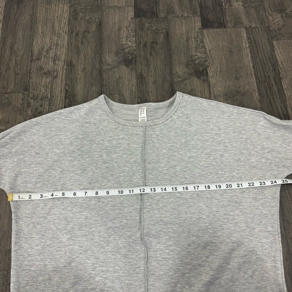 Spanx Dolman Perfect Length Top Soft Grey Heather Size Small Petite - Picture 9 of 11